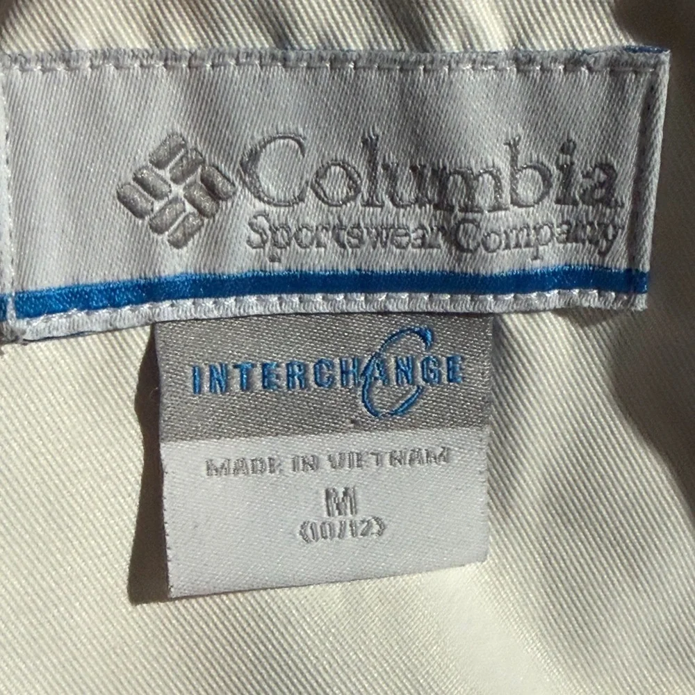 Columbia Hooded Spring Jacket Youth Girls Size M 10/12 Blue